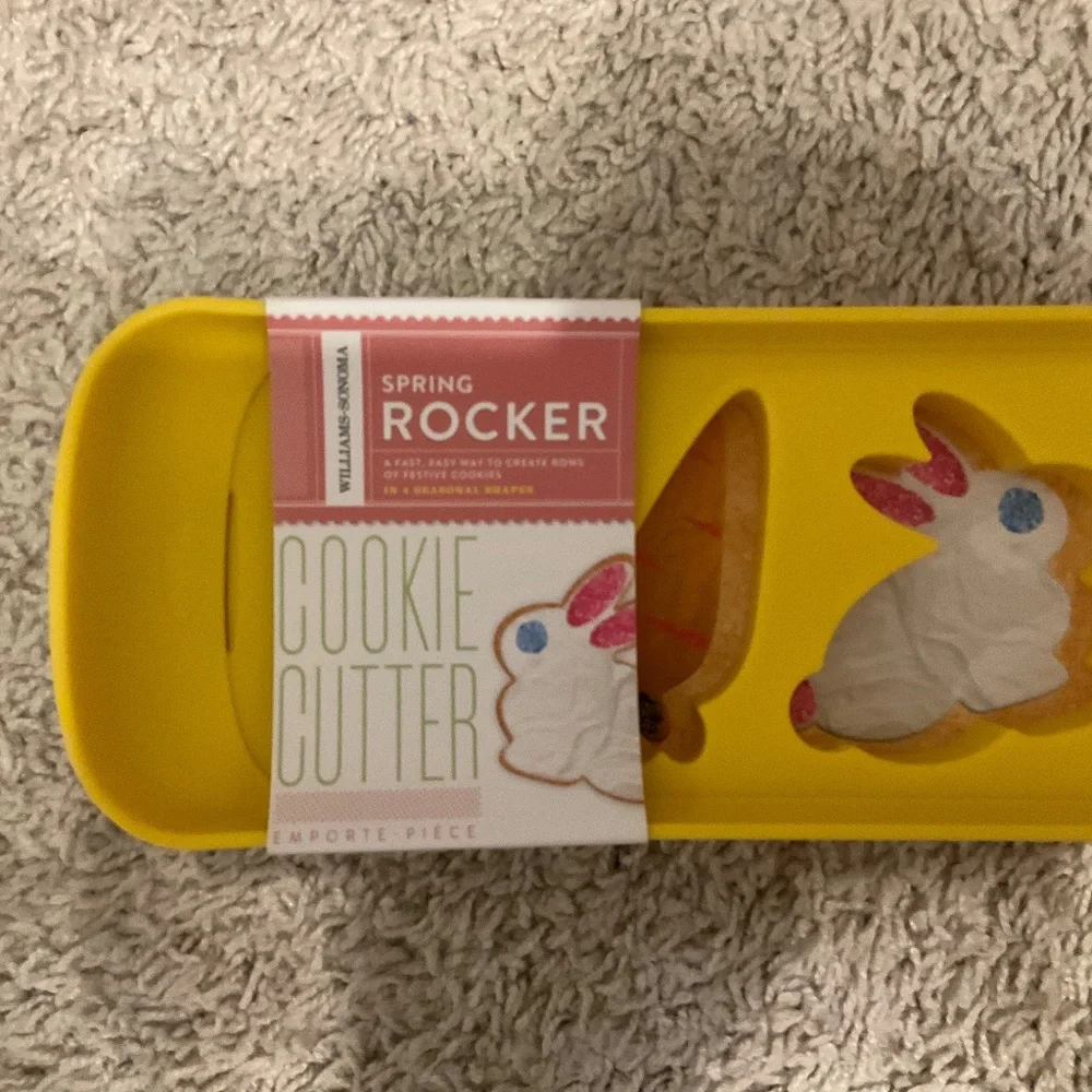 Williams Sonoma Spring Rocket Cookie Cutter 4 Designs.